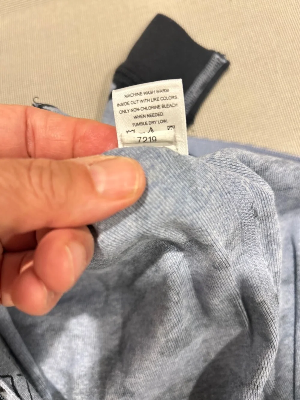 Hanna Andersson Navy Blue Shark Sleeper 6 to 9 Months - Picture 3 of 11